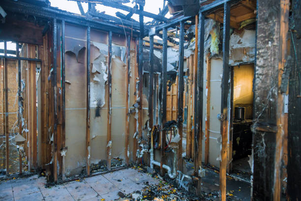 Professional Fire Damage Repair technician working in Hopewell, VA